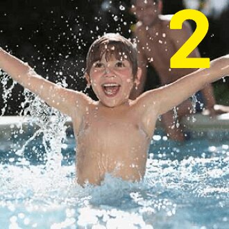 2: Kind aan het sporten