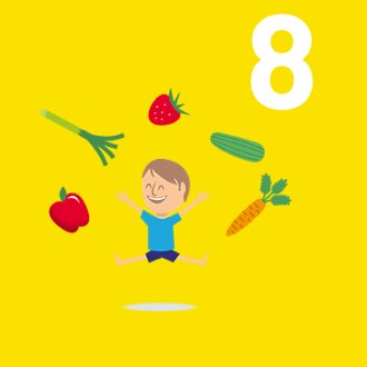 8 : Groenten en fruit voor kinderen tegen constipatie