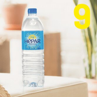 9 : Hepar water tegen constipatie