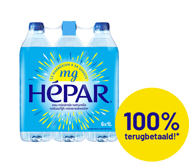 hépar 6 pack - 100% terugbetaald